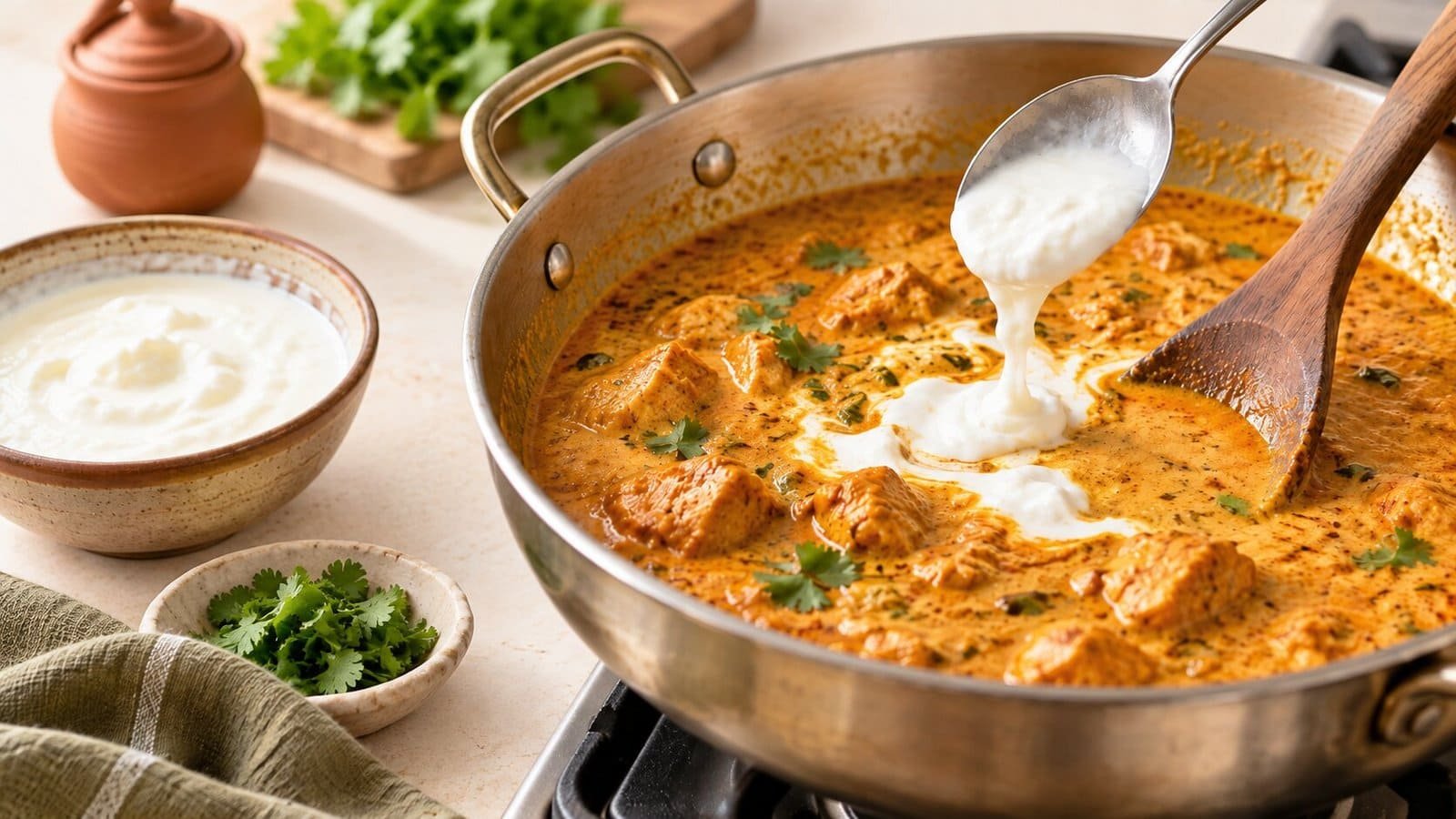 add yogurt to curry without curdling
